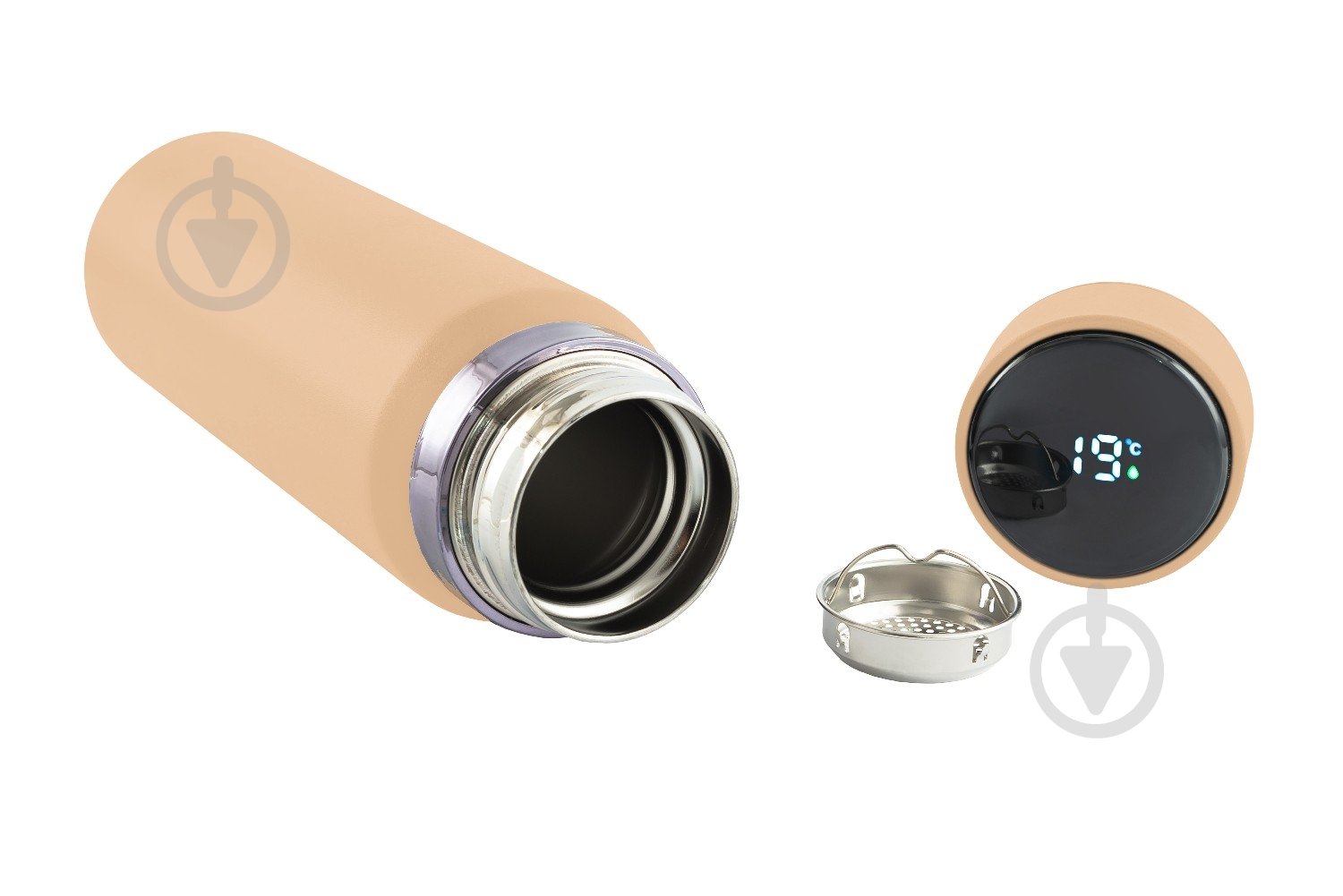 Термос WERTVOLL DREAM 800 мл SS Digital Sensor t °C рожевий (RX-7001PK) - фото 5 Термос WERTVOLL DREAM 800 мл SS Digital Sensor t °C рожевий (RX-7001PK) - фото 5