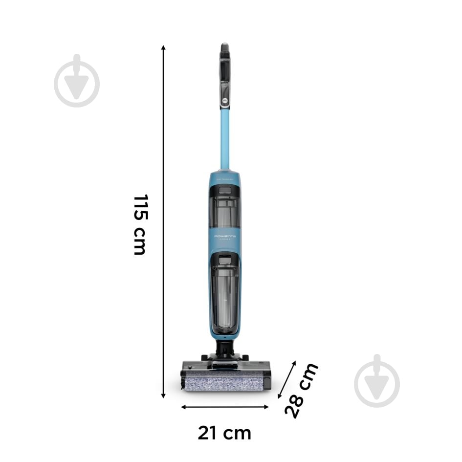 Пылесос моющий Rowenta X-Clean 2 GZ2271E0 blue - фото 2