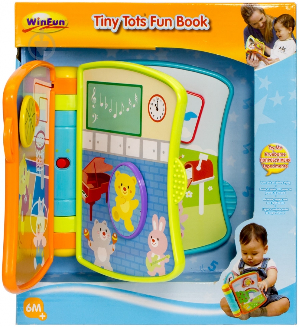 Книга Winfun Развивающая 5 страниц 0719-NL - фото 1