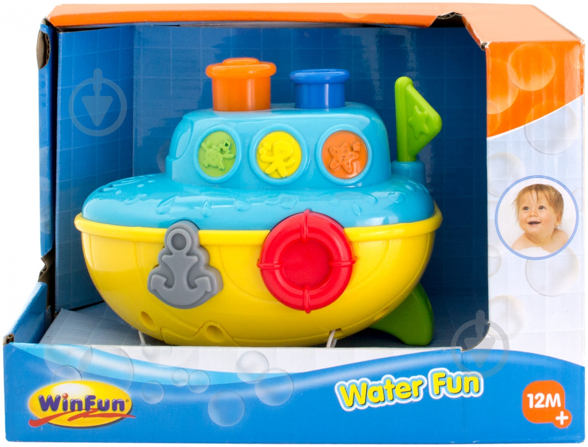 Іграшка для ванни Winfun Кораблик розвиваючий 7106-NL - фото 1 Іграшка для ванни Winfun Кораблик розвиваючий 7106-NL - фото 1