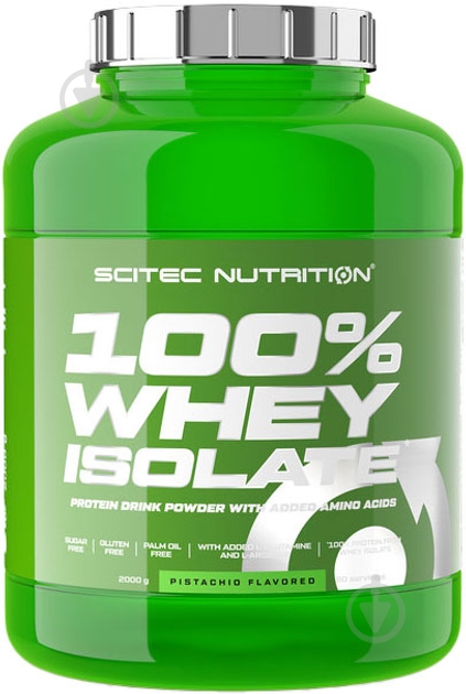 Протеин Scitec Nutrition Whey Isolate фисташка 2000 г - фото 1