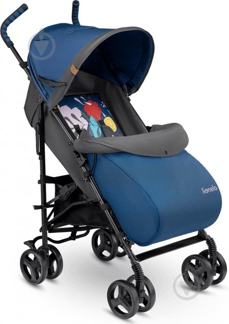 Коляска прогулочная Lionelo Elia Blue Navy - фото 1