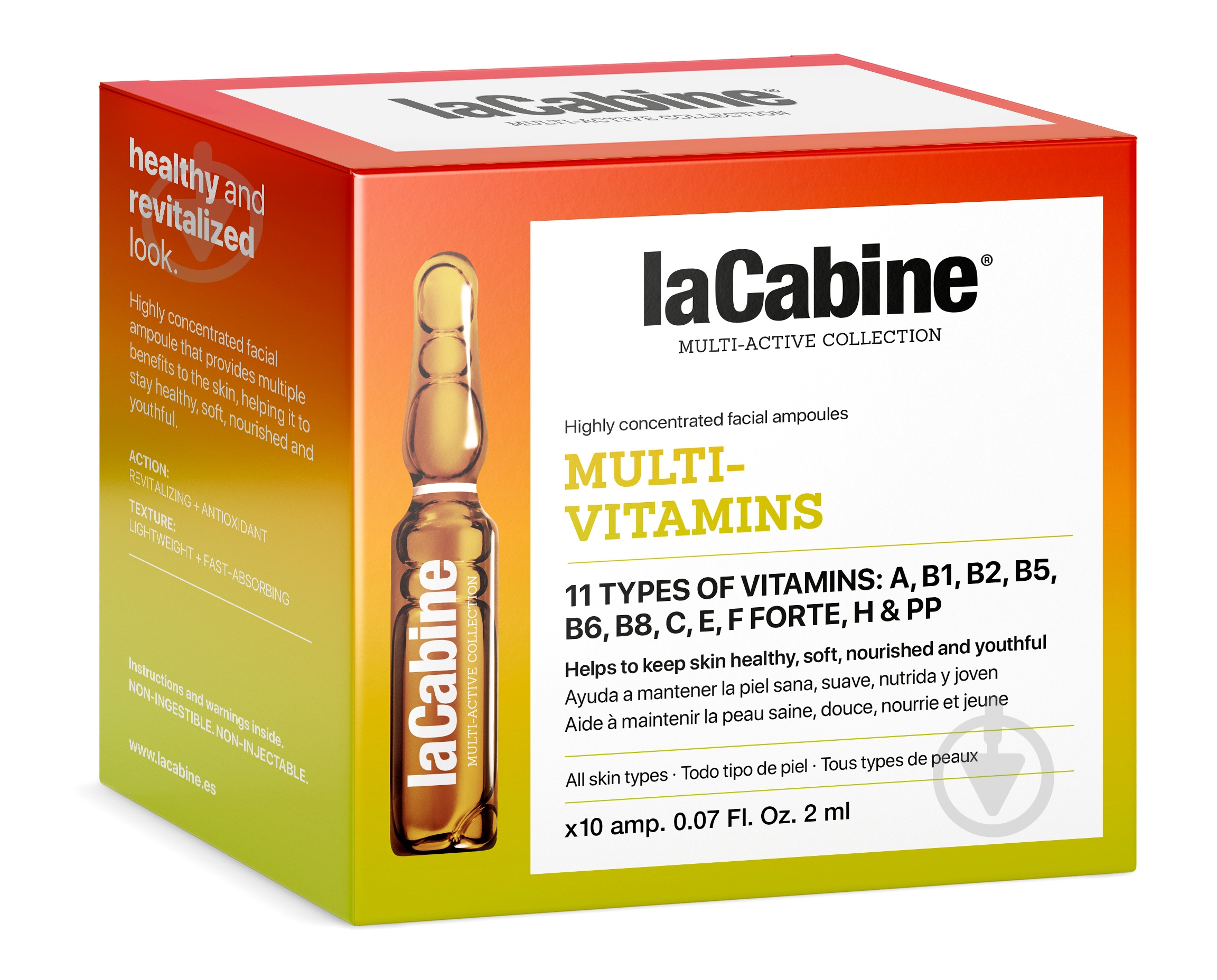 Сыворотка LaCabine Multivitamins 2 мл 10 шт. - фото 1