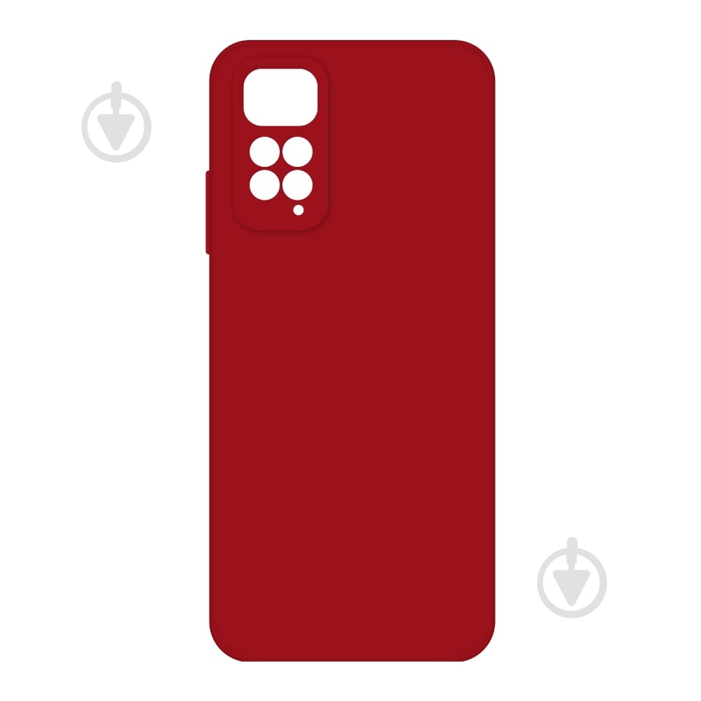 Чехол Intaleo SoftShell красный для Xiaomi Redmi Note 11 - фото 1 Чехол Intaleo SoftShell красный для Xiaomi Redmi Note 11 - фото 1