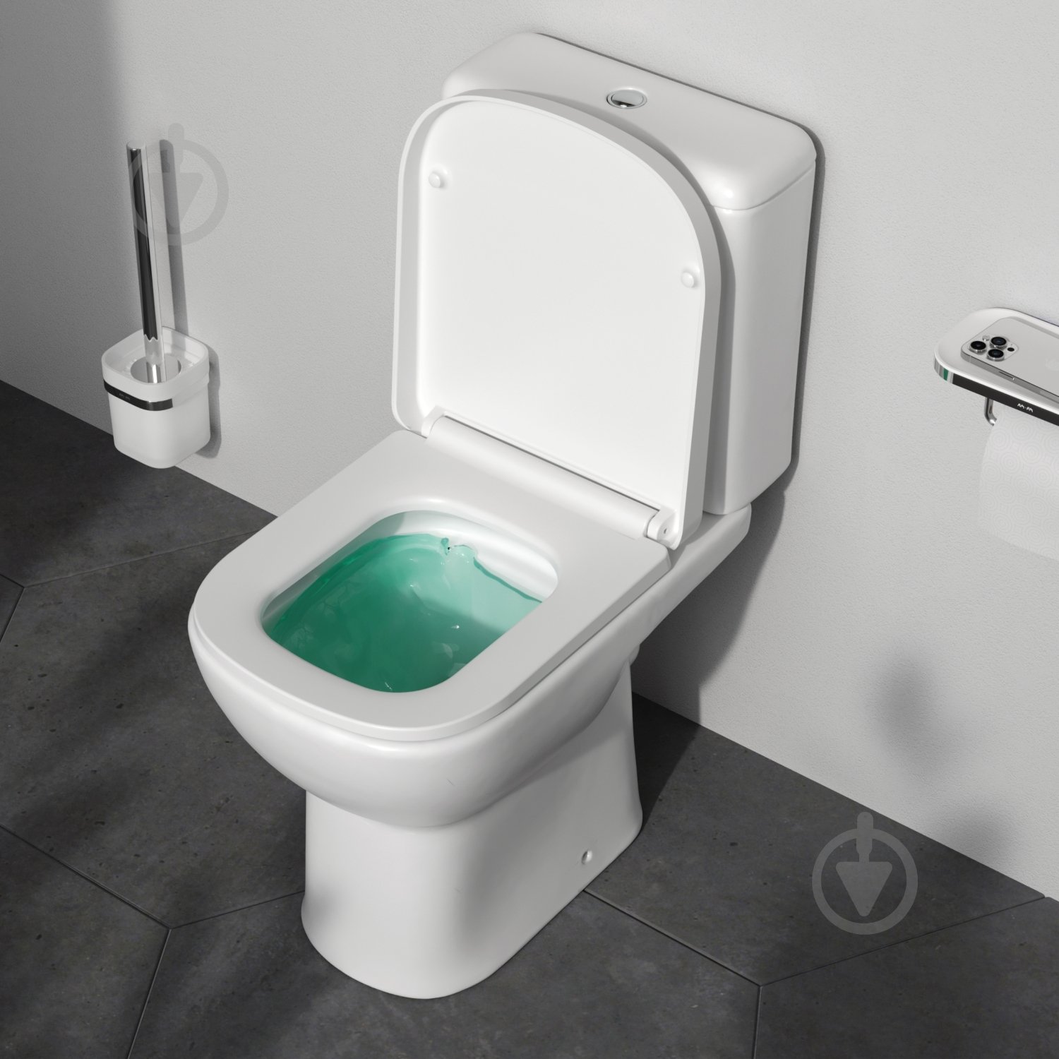 Унітаз-компакт Sunny AquaSpin CLA8900SC с сидінням мікроліфт - фото 3 Унітаз-компакт Sunny AquaSpin CLA8900SC с сидінням мікроліфт - фото 3