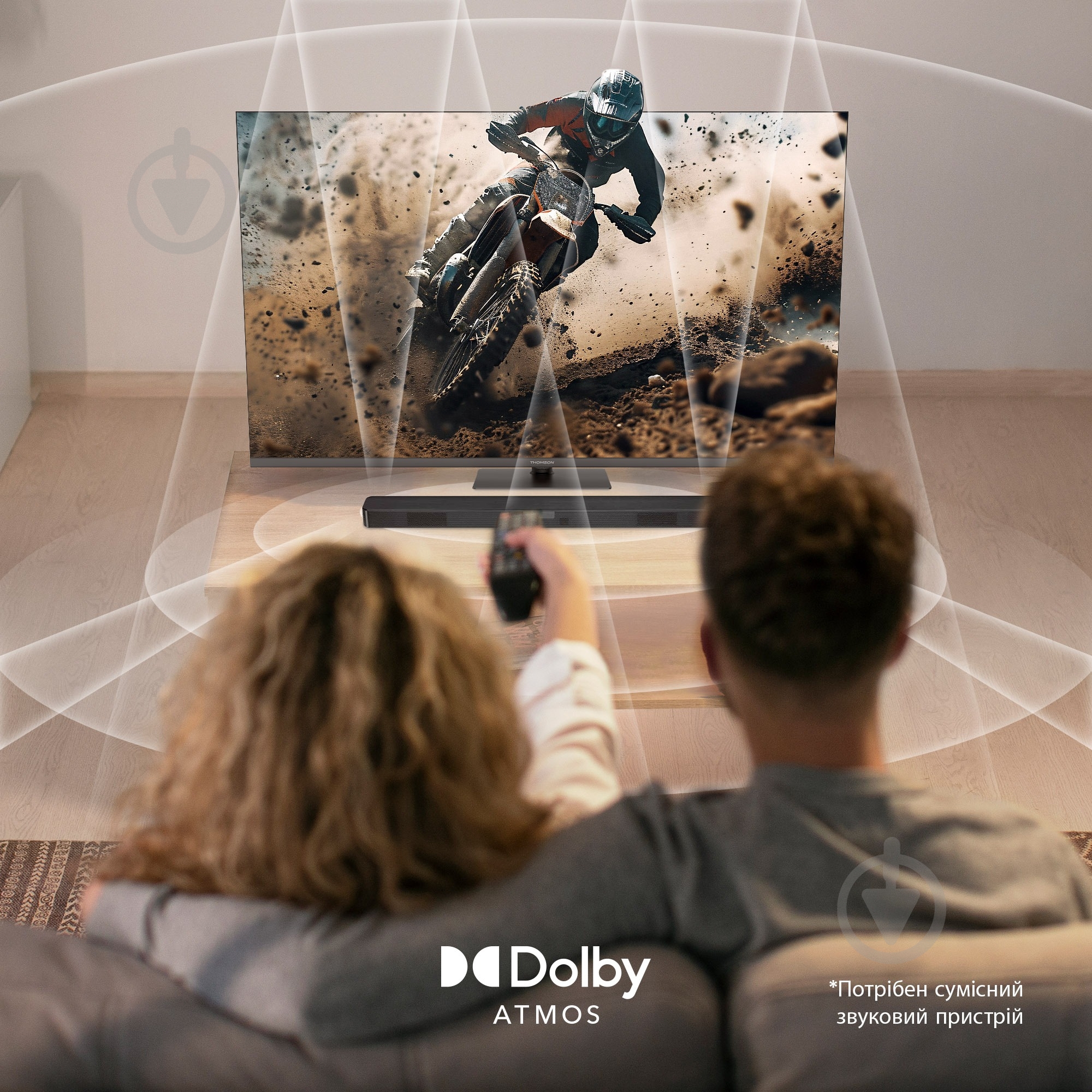 Телевизор Thomson 43QG7C04 43" Google UHD QLED - фото 16