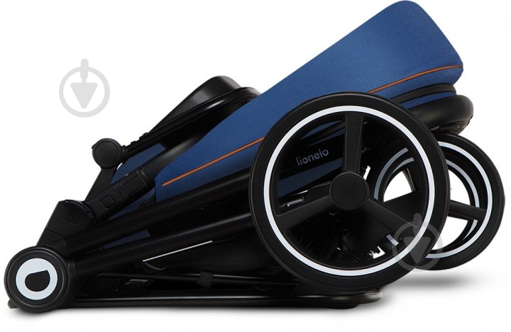 Коляска универсальная 2 в 1 Lionelo Mika Blue Navy - фото 3