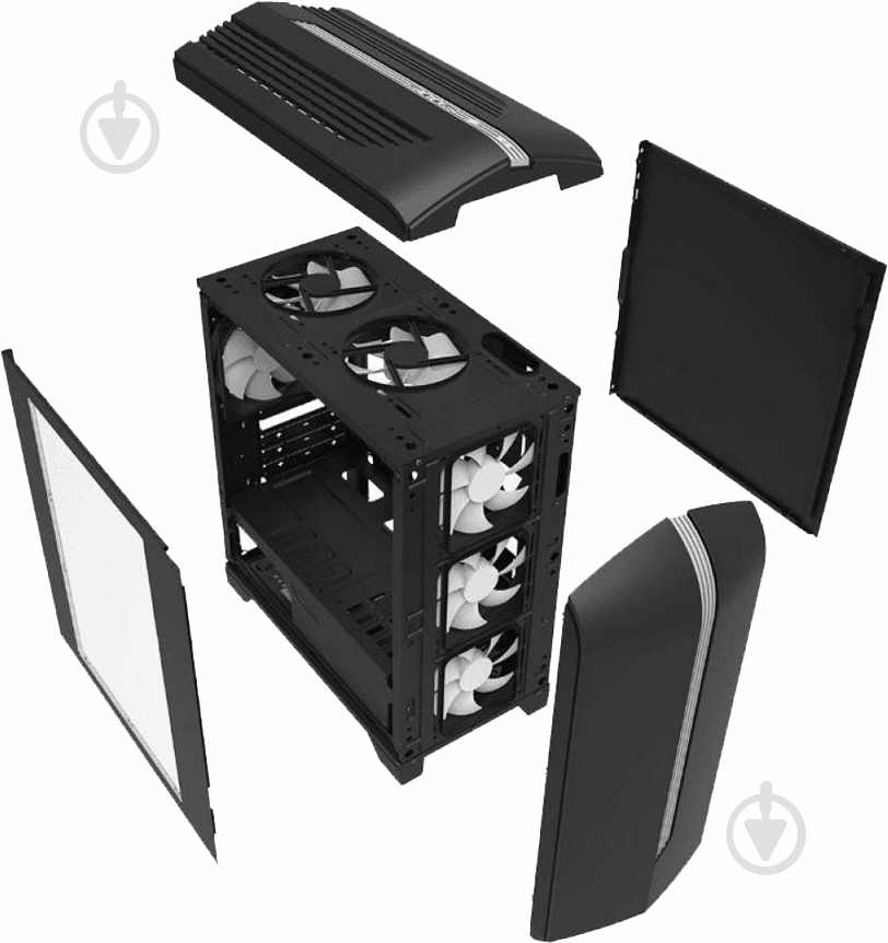 Корпус GameMax Centauri Black Gray - фото 11 Корпус GameMax Centauri Black Gray - фото 11