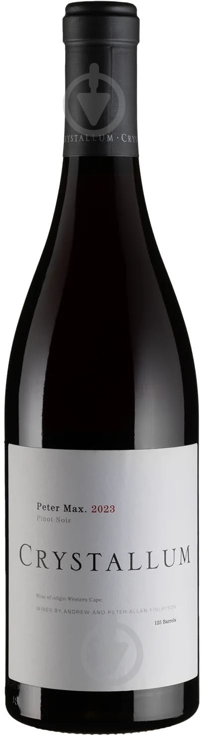 Вино Crystallum Peter Max Pinot Noir 2023 0,75 л - фото 1 Вино Crystallum Peter Max Pinot Noir 2023 0,75 л - фото 1