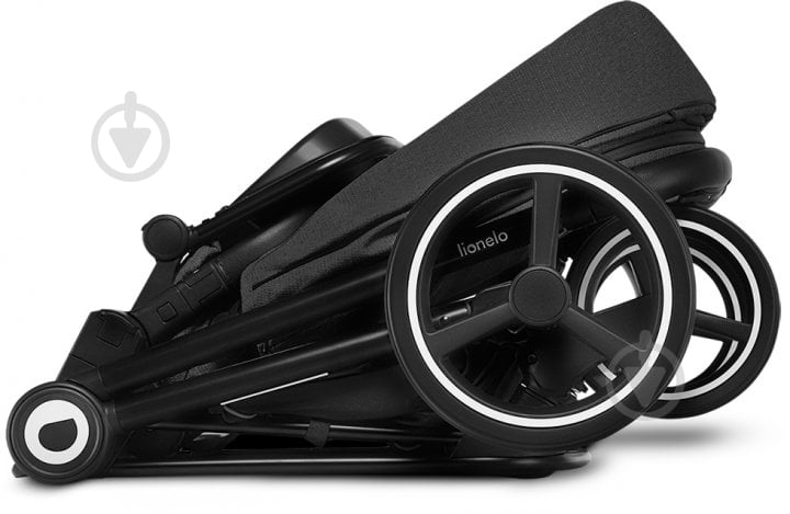 Коляска универсальная 2 в 1 Lionelo Mika Grey Graphite - фото 3 Коляска универсальная 2 в 1 Lionelo Mika Grey Graphite - фото 3