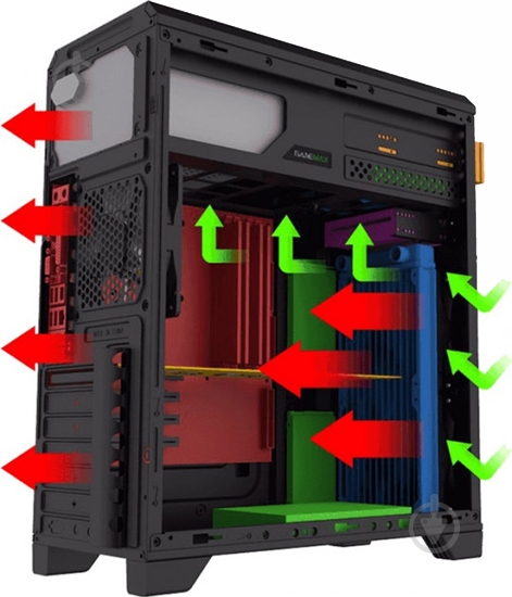 Корпус GameMax G561-FRGB - фото 16 Корпус GameMax G561-FRGB - фото 16