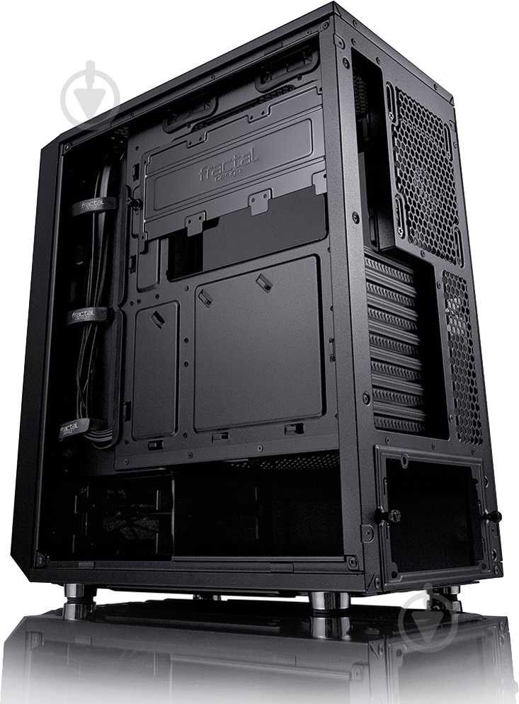 Корпус Fractal Design Meshify C Solid Side black (FD-CA-MESH-C-BKO) - фото 6