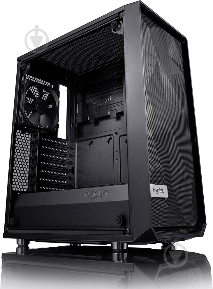 Корпус Fractal Design Meshify C Solid Side black (FD-CA-MESH-C-BKO) - фото 4