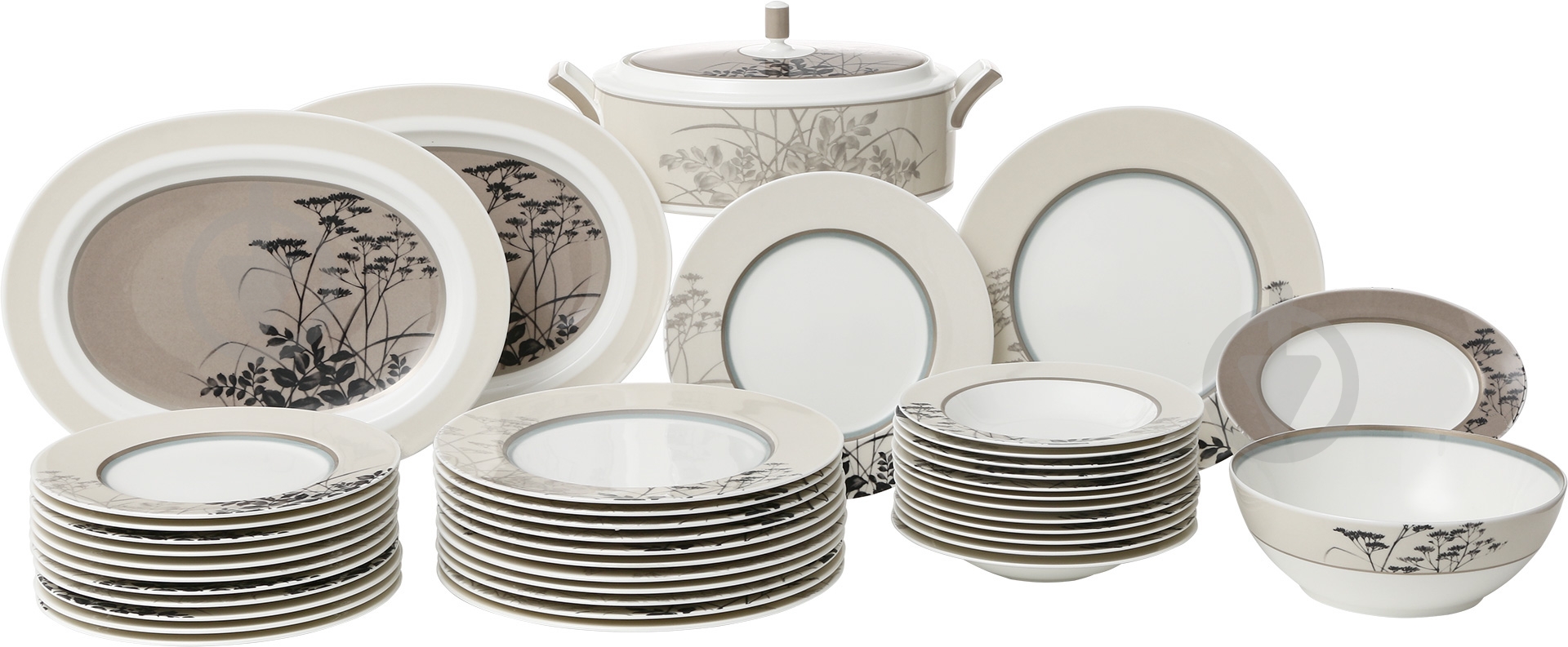 Сервиз столовый Noritake Twilight Meadow 41 предмета на 12 персон - фото 1 Сервиз столовый Noritake Twilight Meadow 41 предмета на 12 персон - фото 1