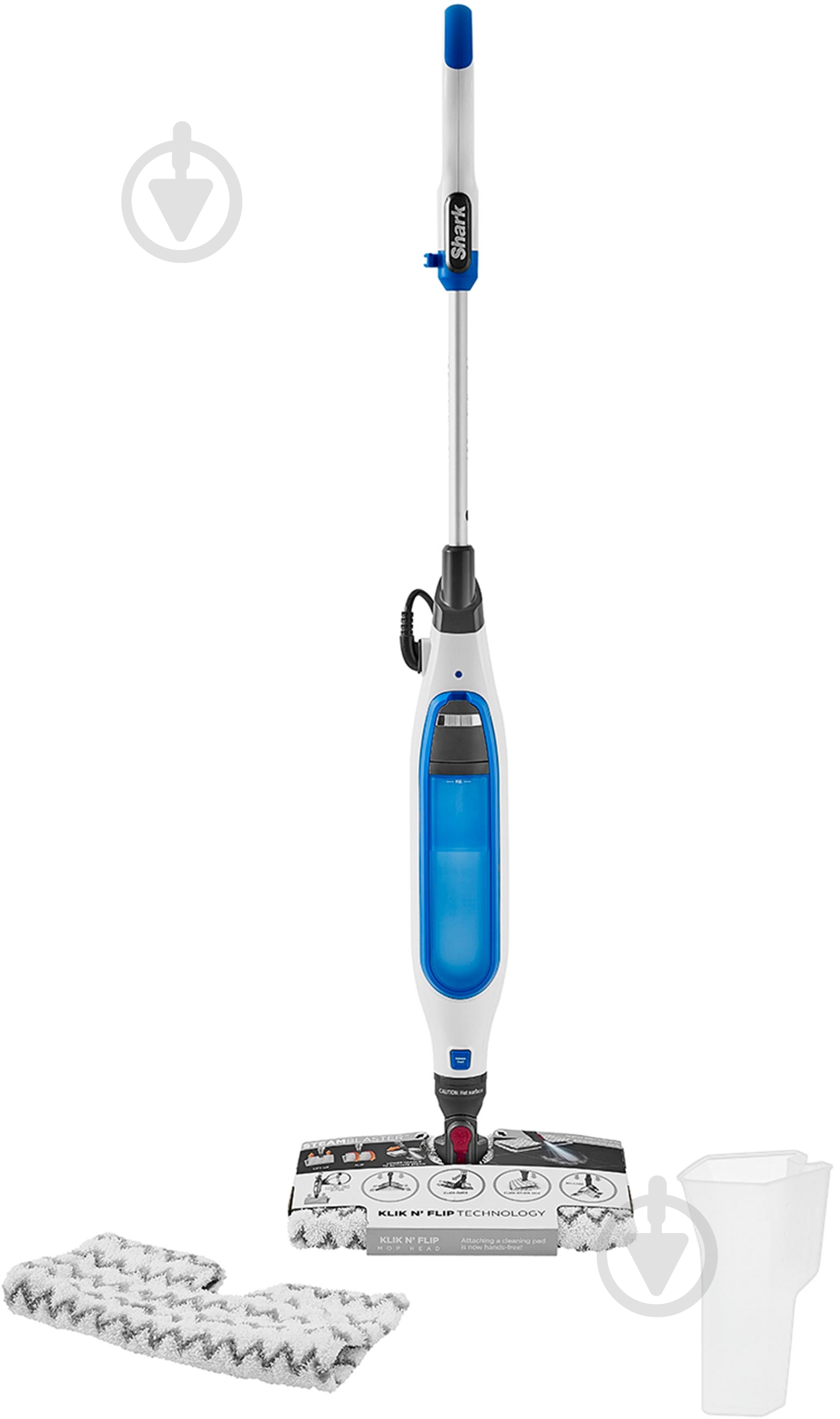 Парова швабра Shark S6001EU Klik n’ Flip Floor S6001EU - фото 1