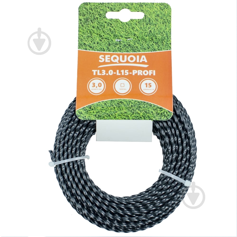 Леска для мотокосы SEQUOIA TL3.0-L15-PROFI - фото 1 Леска для мотокосы SEQUOIA TL3.0-L15-PROFI - фото 1