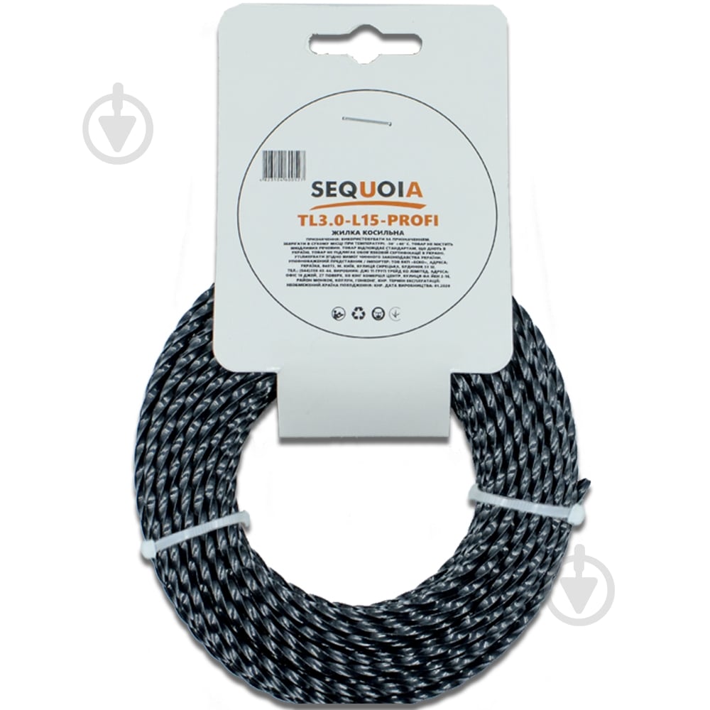 Леска для мотокосы SEQUOIA TL3.0-L15-PROFI - фото 2 Леска для мотокосы SEQUOIA TL3.0-L15-PROFI - фото 2