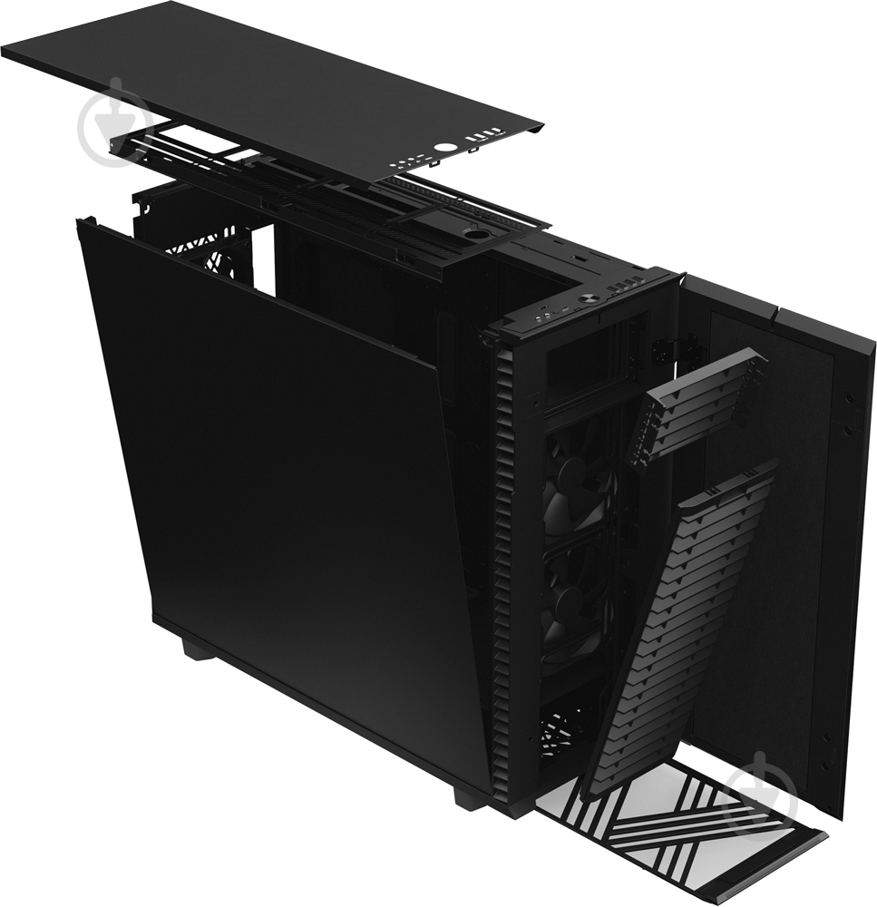 Корпус Fractal Design Define 7 XL Black Solid (FD-C-DEF7X-01) - фото 22 Корпус Fractal Design Define 7 XL Black Solid (FD-C-DEF7X-01) - фото 22