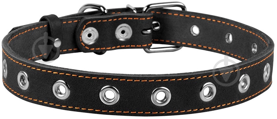 Ошейник Collar безразмерный 2,5х60 см черный - фото 2