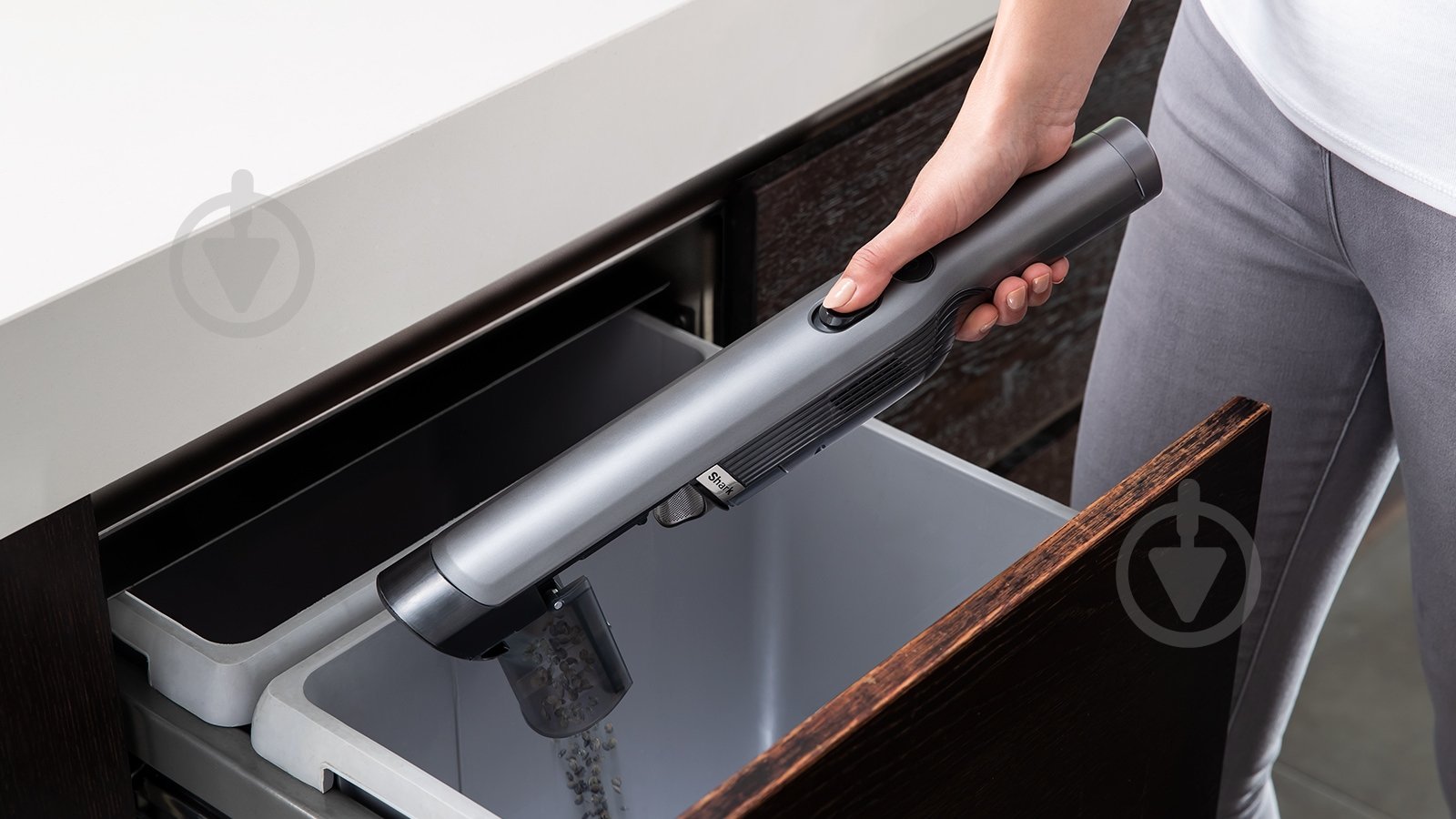 Пылесос аккумуляторный Shark WV200EU silver - фото 14