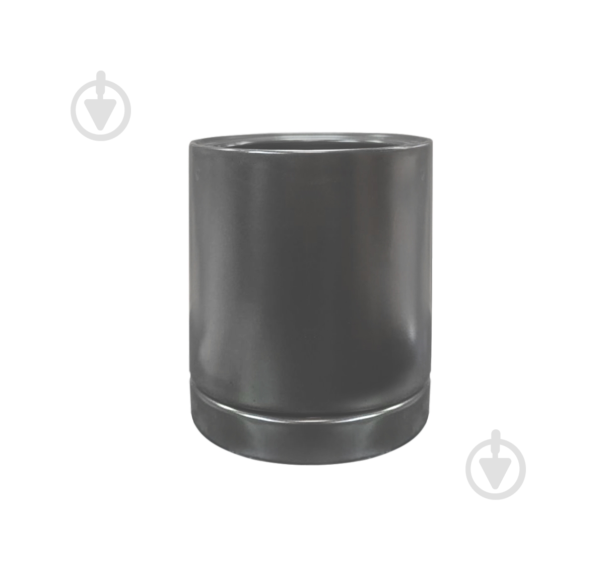 Горшок для цветов керамика прямоугольный темно-серый 1,3 л Eterna (803-13,5) - фото 1 Горшок для цветов керамика прямоугольный темно-серый 1,3 л Eterna (803-13,5) - фото 1