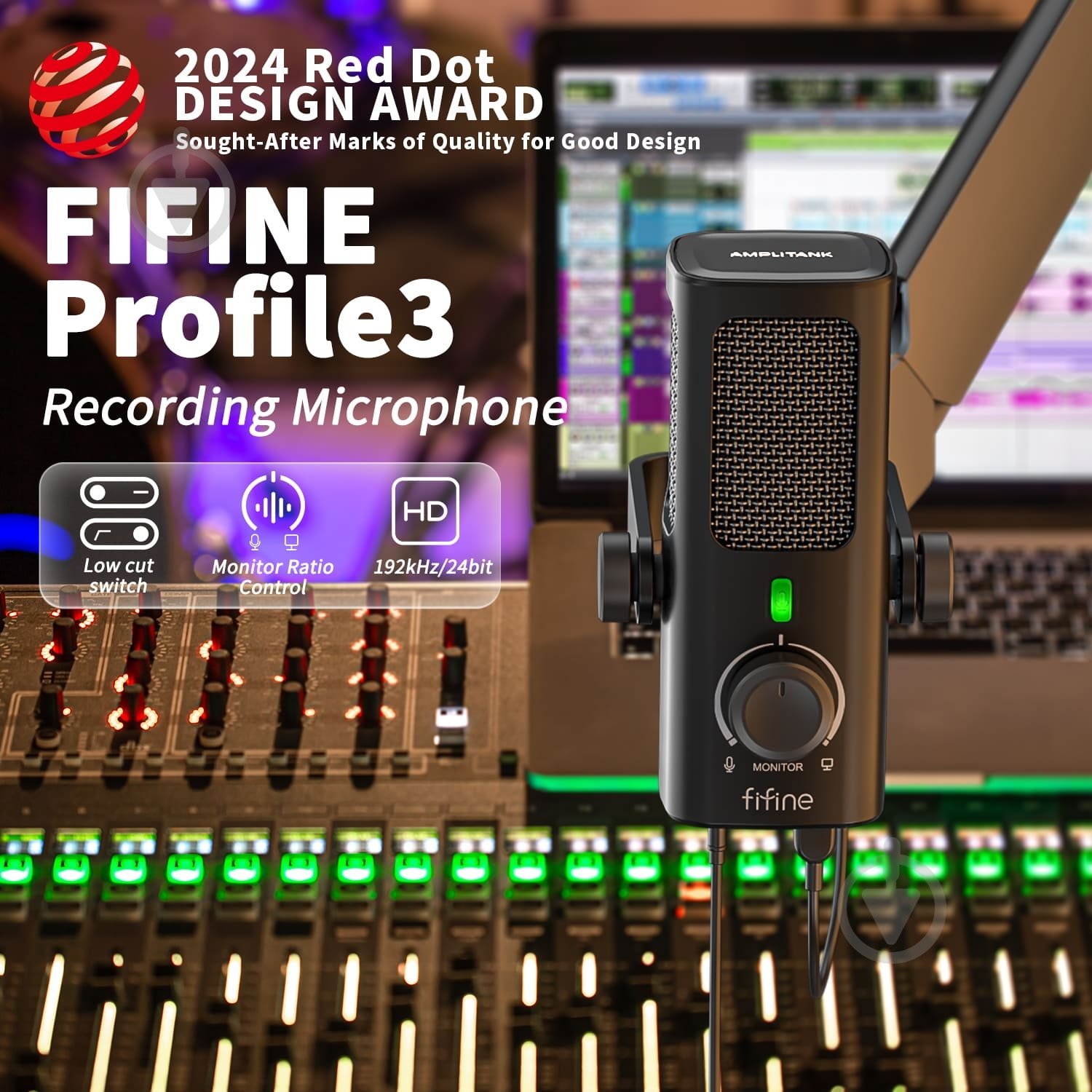 Мікрофон FIFINE (Profile 3) - фото 4