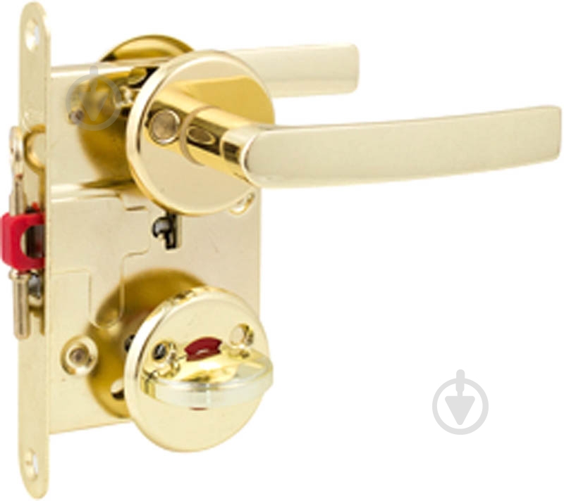 Комплект фурнітури WC Comit PS 01 PB/WC 72 мм полірована латунь - фото 1