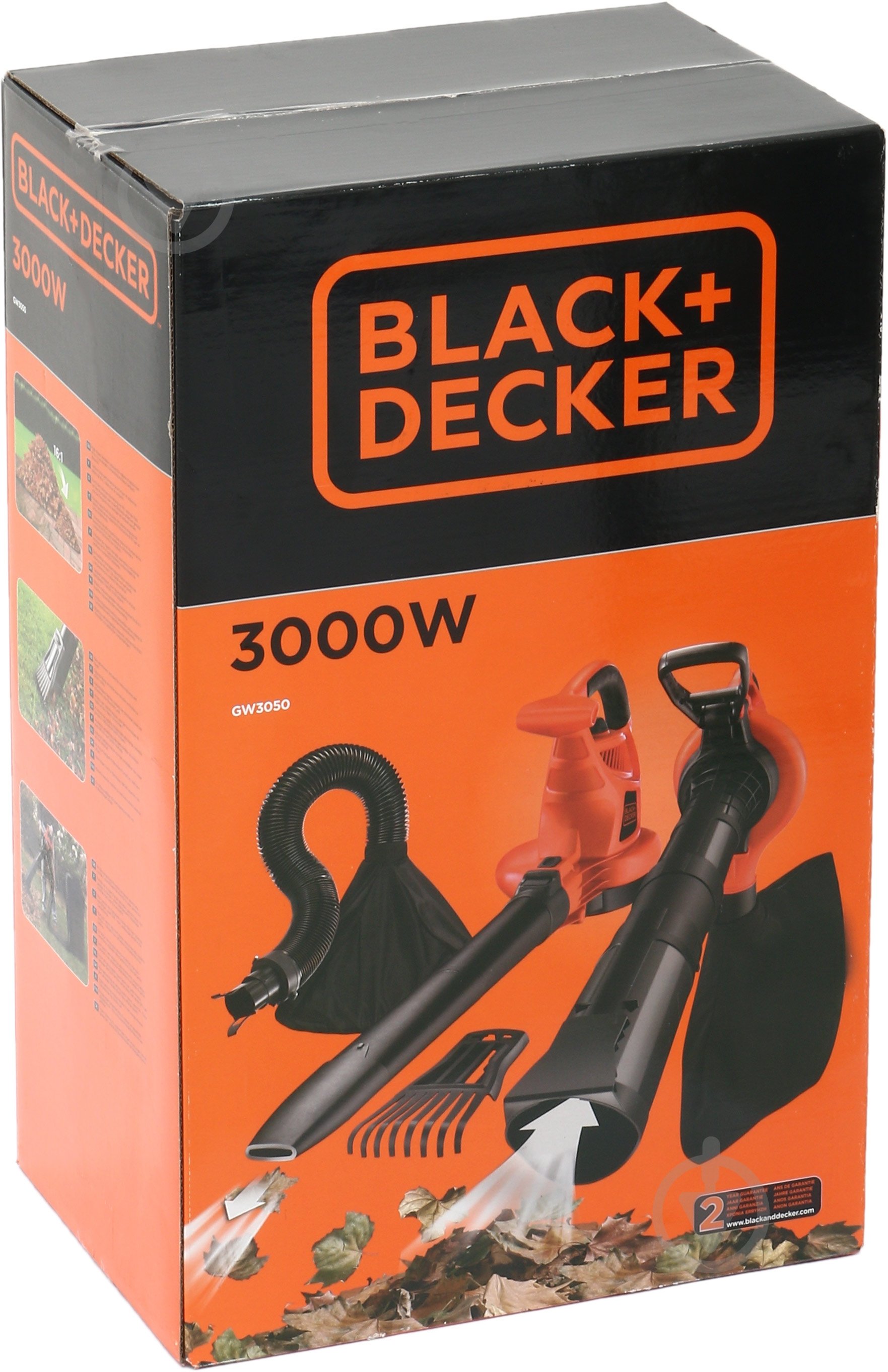 Пылесос садовый Black+Decker GW3050 - фото 9