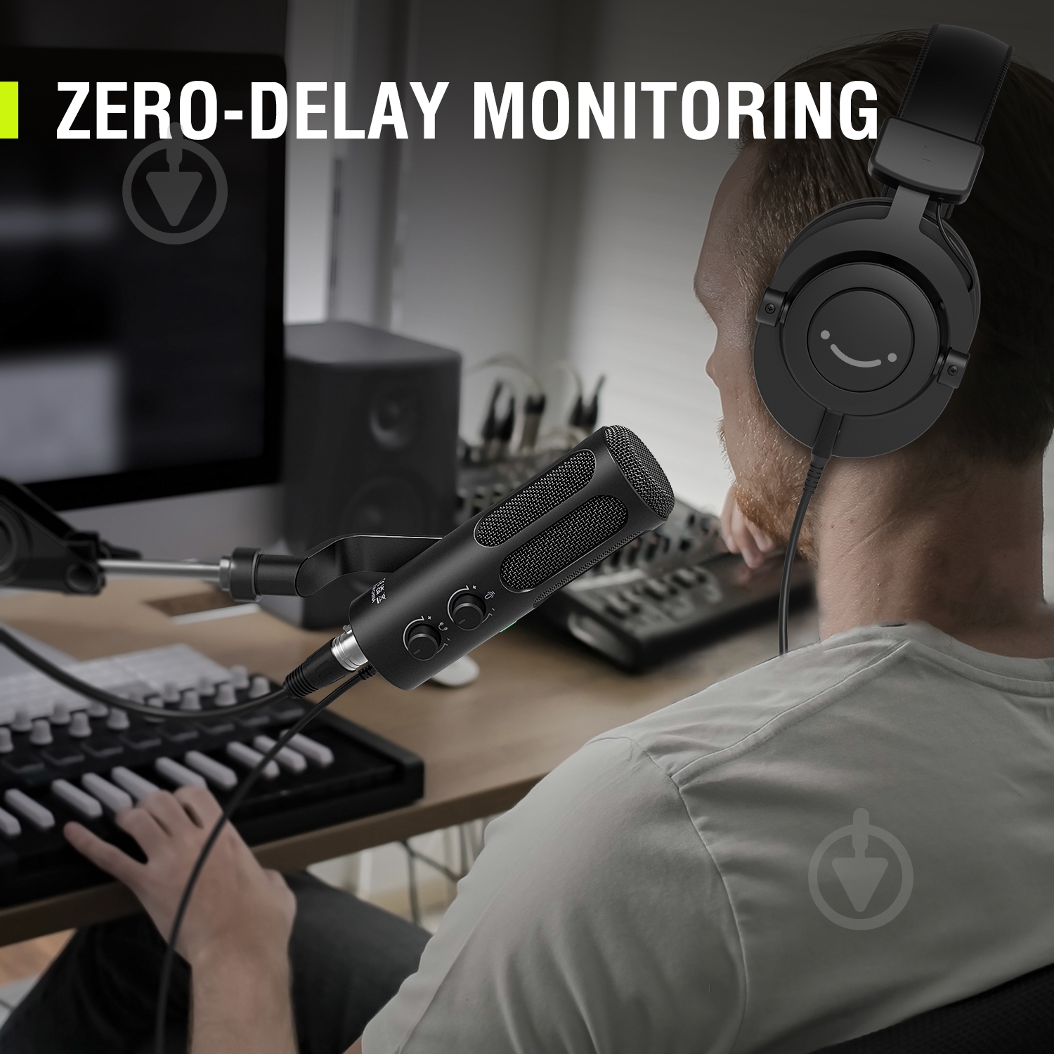 Микрофон FIFINE динамічний USB/XLR (Tank 3) - фото 10