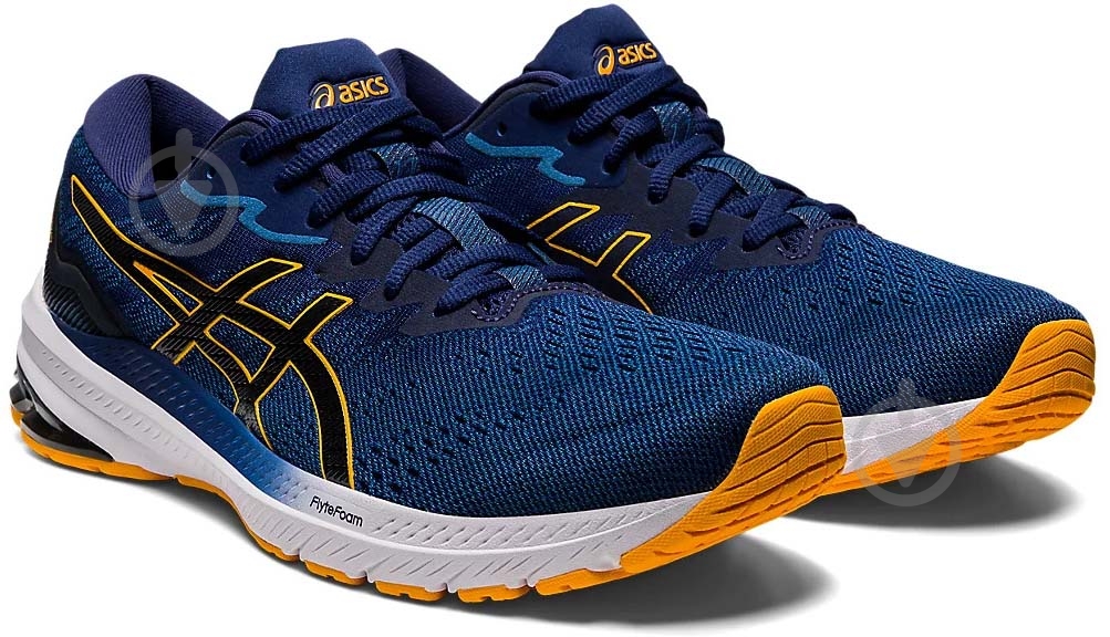 Кроссовки мужские демисезонные Asics 1011B354-402 р.41,5 синие - фото 3