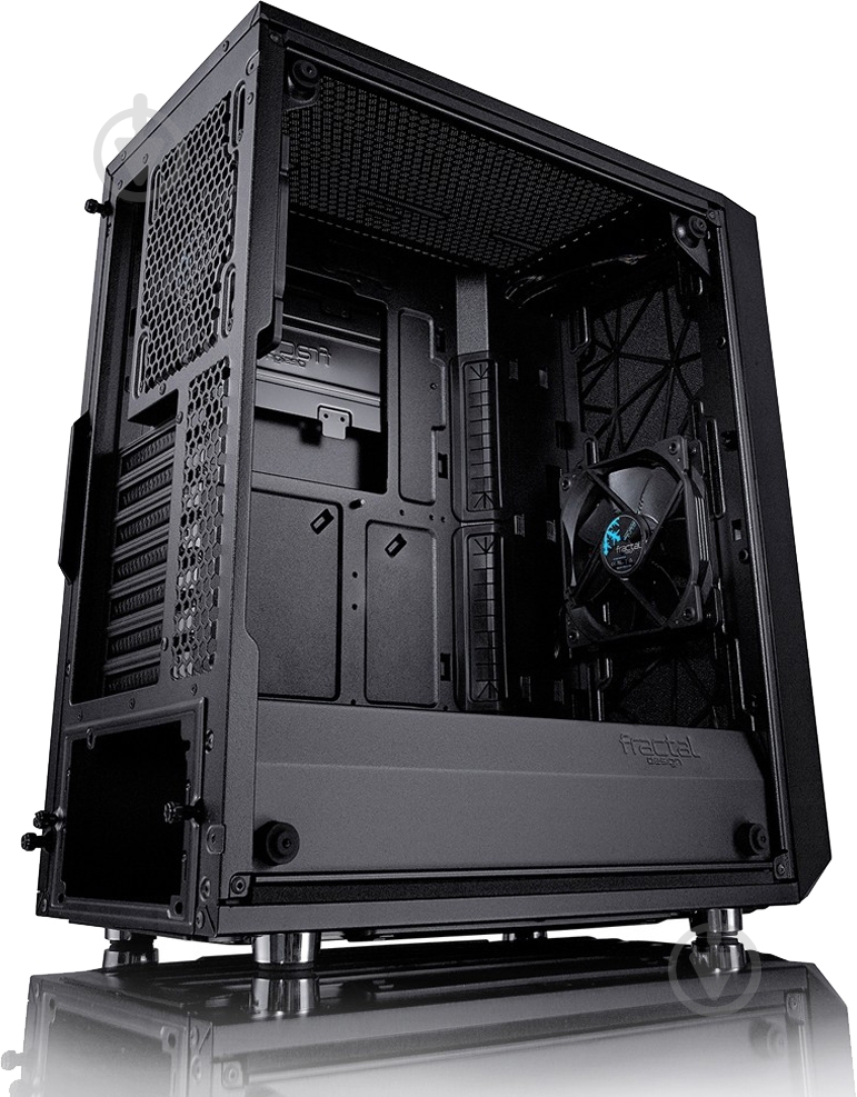 Корпус Fractal Design Meshify C Blackout TG (FD-CA-MESH-C-BKO-TG) - фото 5