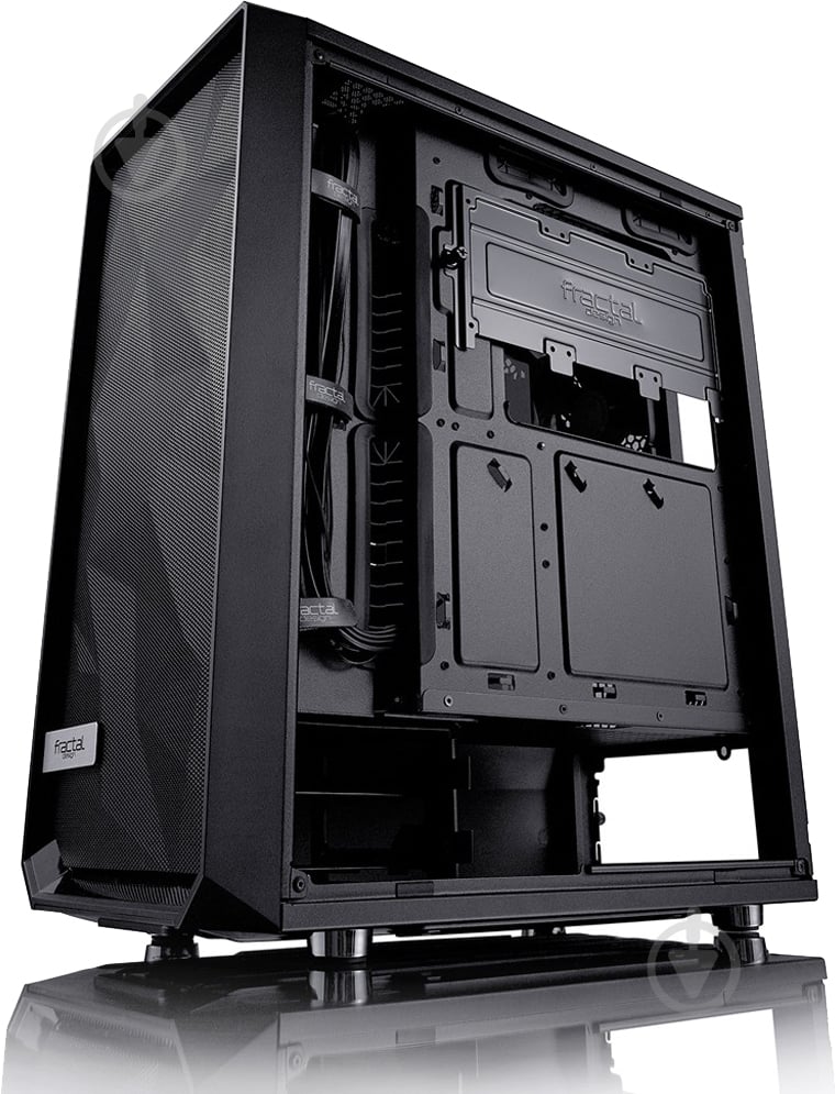Корпус Fractal Design Meshify C Blackout TG (FD-CA-MESH-C-BKO-TG) - фото 6