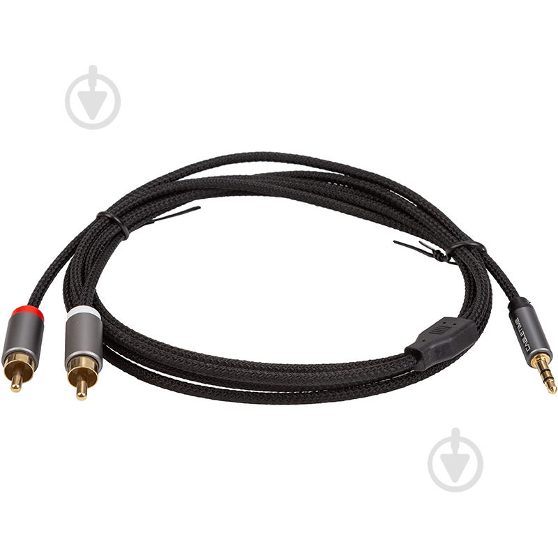 Кабель CableTime 3.5мм - 2x RCA 1,8 м black (CA914005) - фото 3