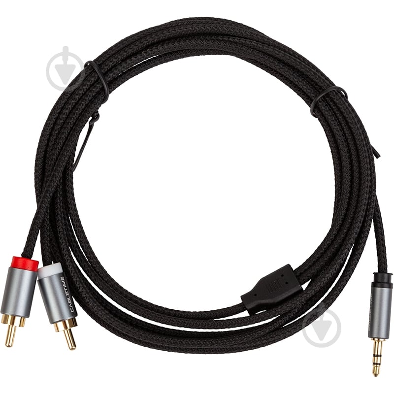 Кабель CableTime 3.5мм - 2x RCA 3 м black (CA914067) - фото 1