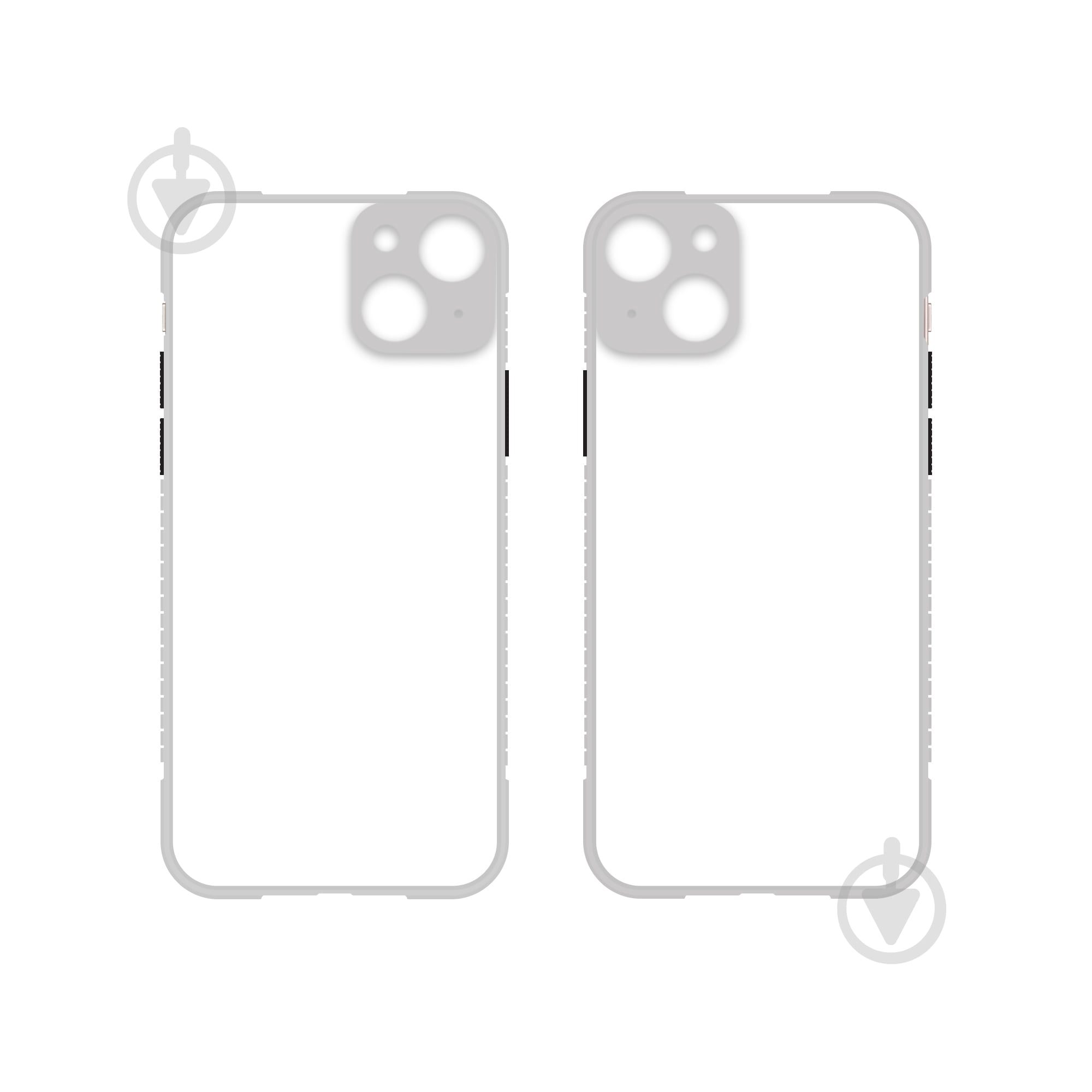 Чехол Intaleo Prime для Apple iPhone 13 mini grey (1283126517211) - фото 1