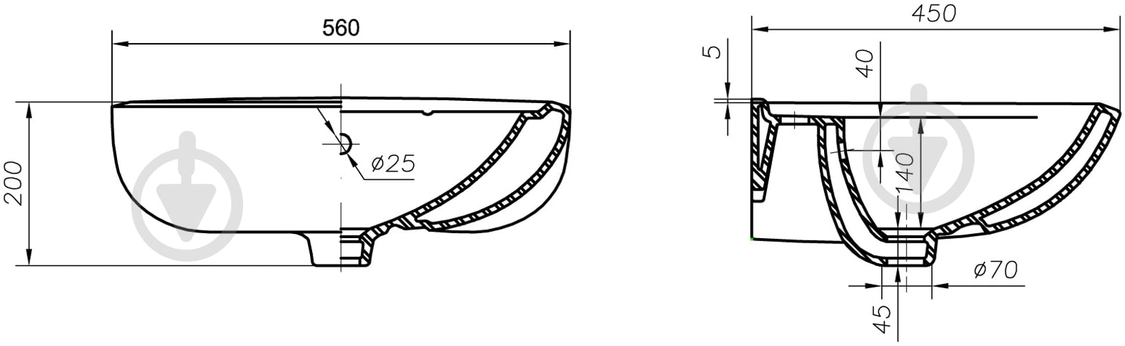 Умывальник Colombo Коломбо - фото 4
