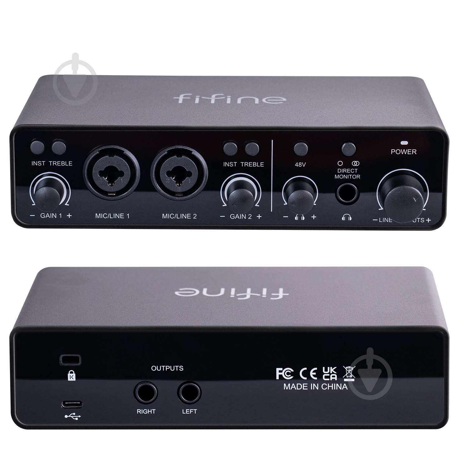 Аудиоинтерфейс FIFINE (Ampli 3) - фото 1
