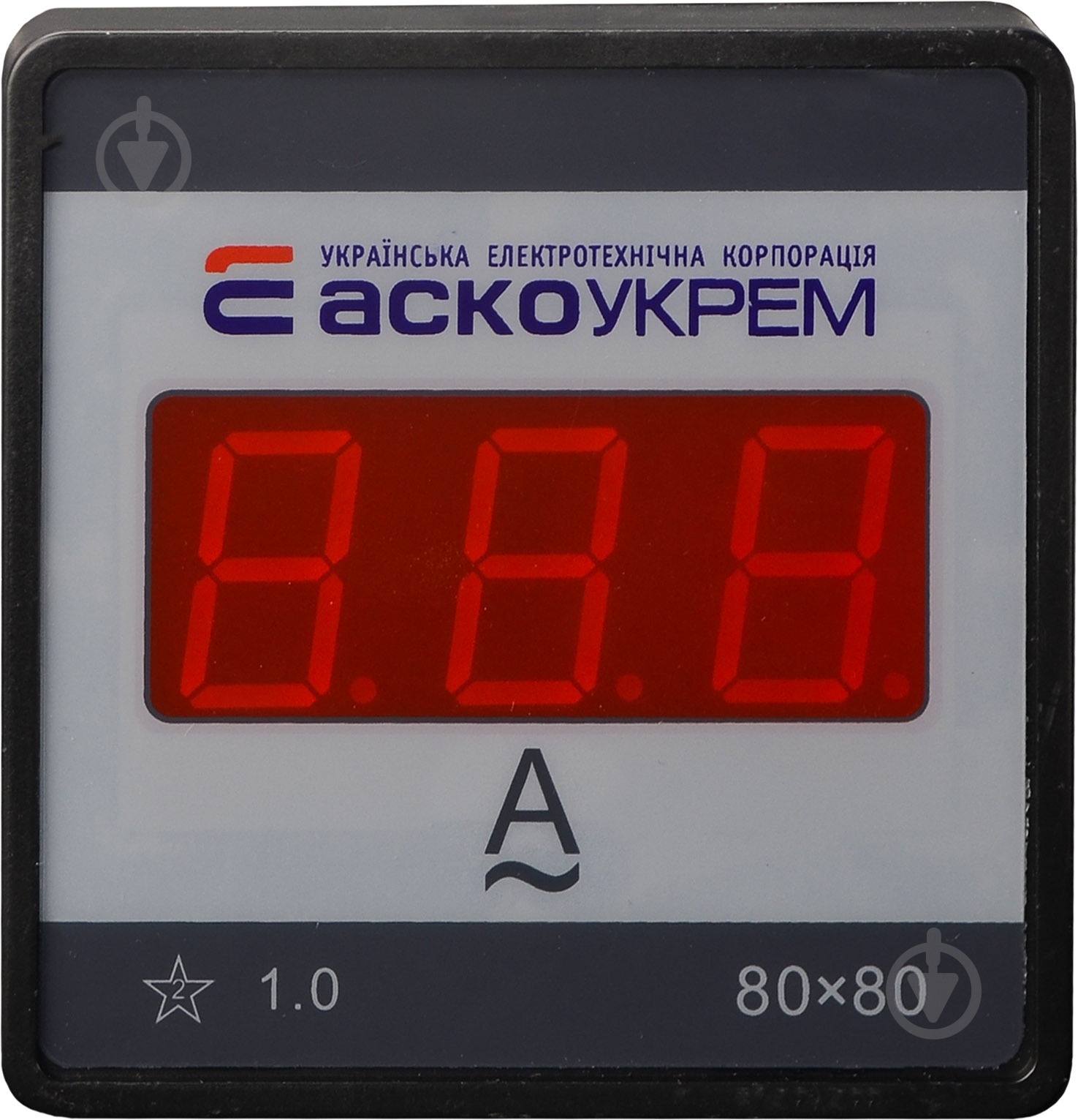 Вольтметр Аско-Укрем 30А 80х80 ЦА-8 LB - фото 1 Вольтметр Аско-Укрем 30А 80х80 ЦА-8 LB - фото 1