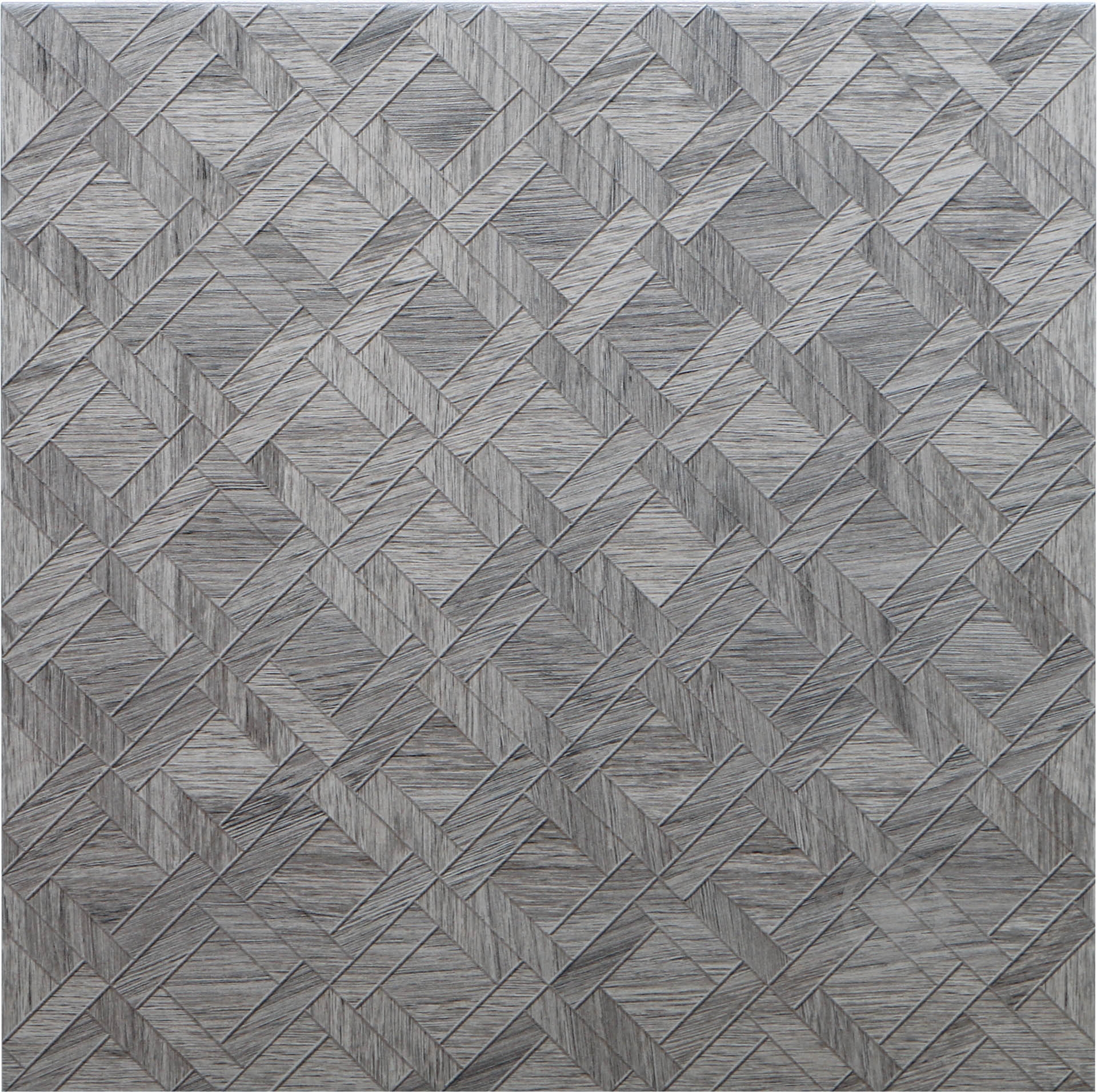 Плитка Cersanit Egzor grey decor 42x42 см - фото 1