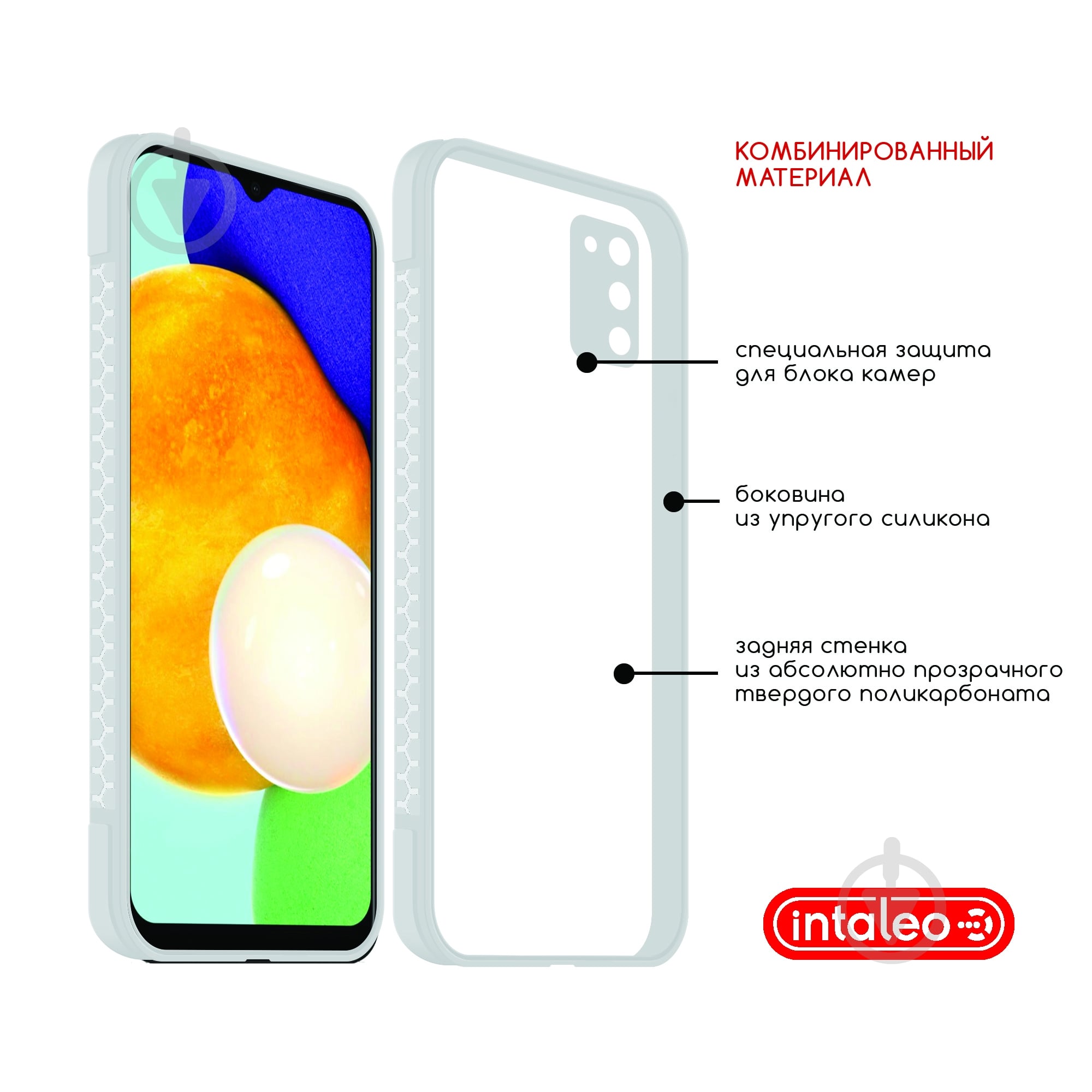 Чехол Intaleo Prime для Samsung A03S CL1 - фото 4