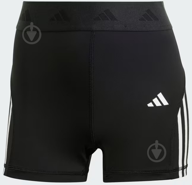 Лосины Adidas HYGLM 3INCH IN9299 р.XS черный - фото 6