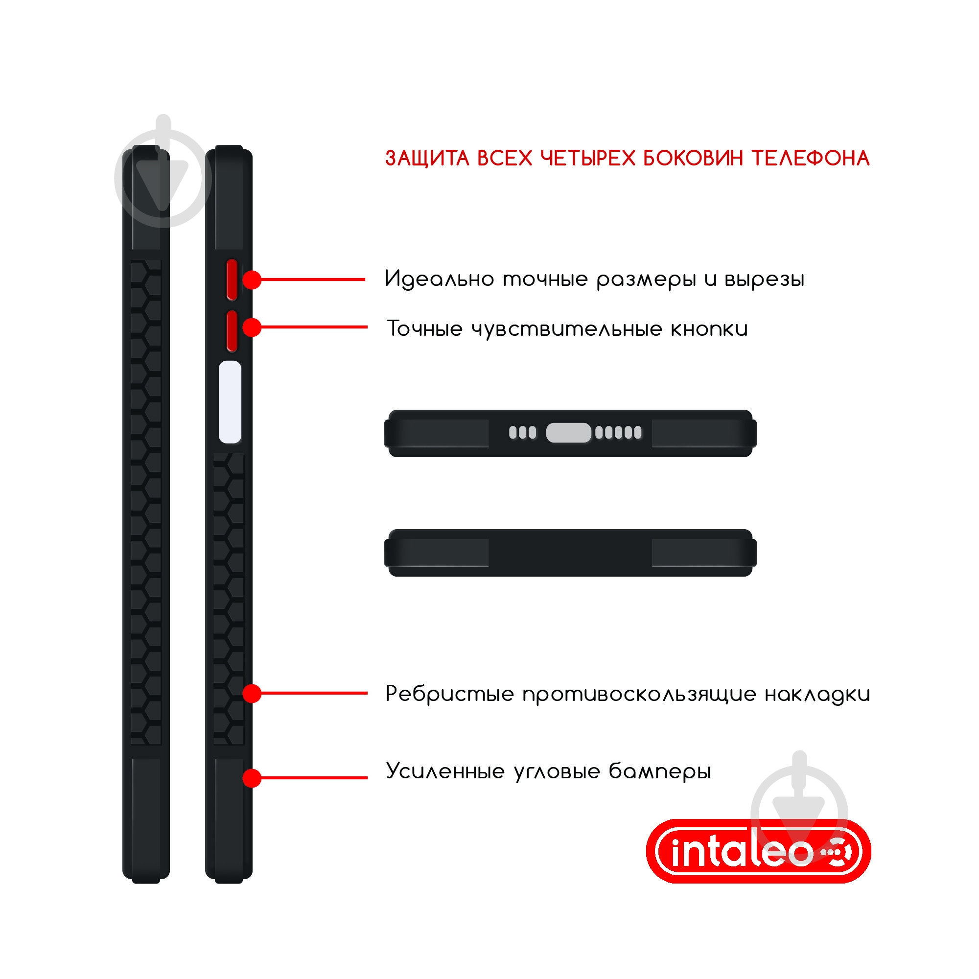 Чохол Intaleo Prime для Samsung A03S CL3 - фото 3 Чохол Intaleo Prime для Samsung A03S CL3 - фото 3