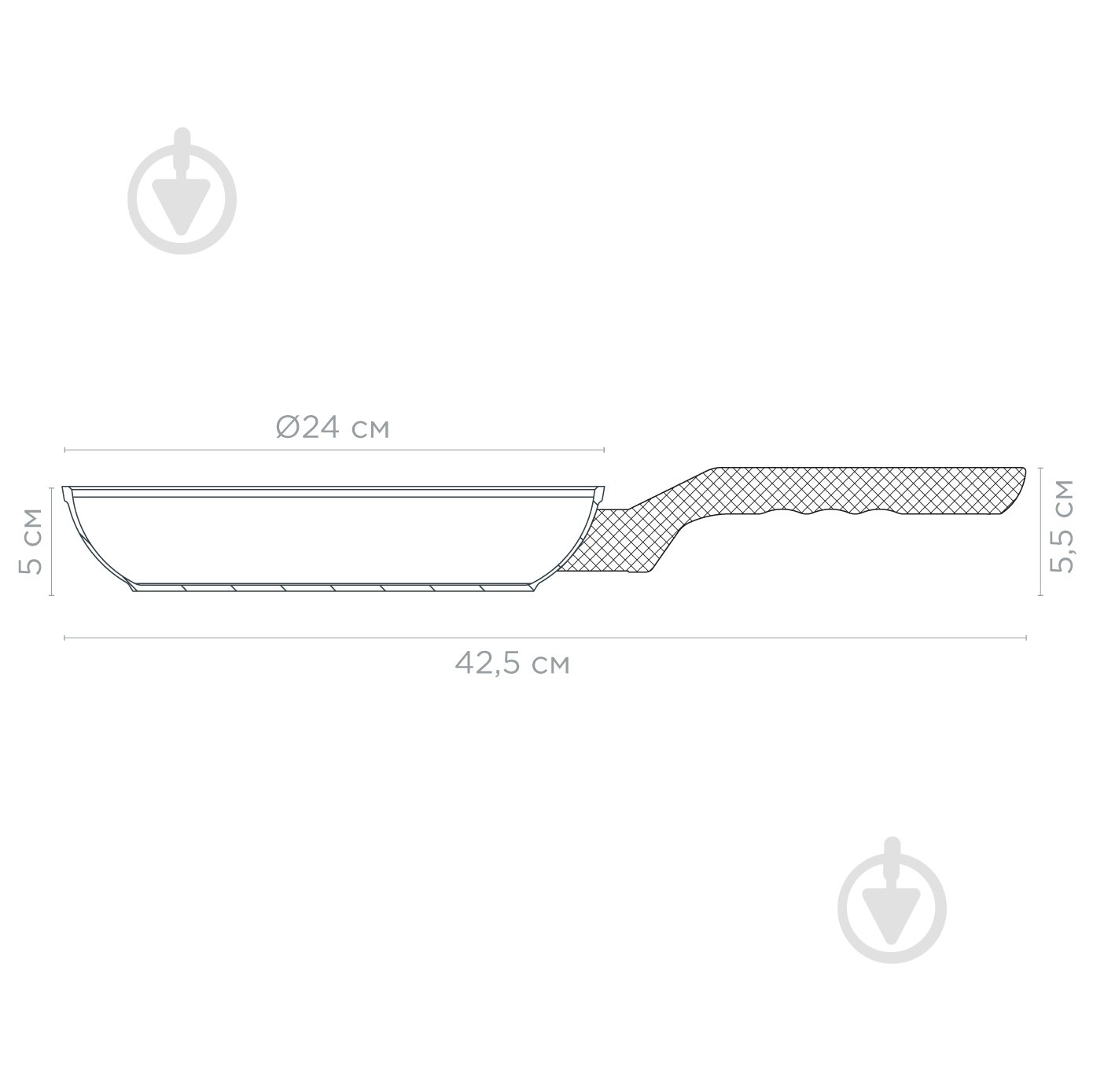 Сковорода Vinzer Platinum Induction Line 50461 - фото 6