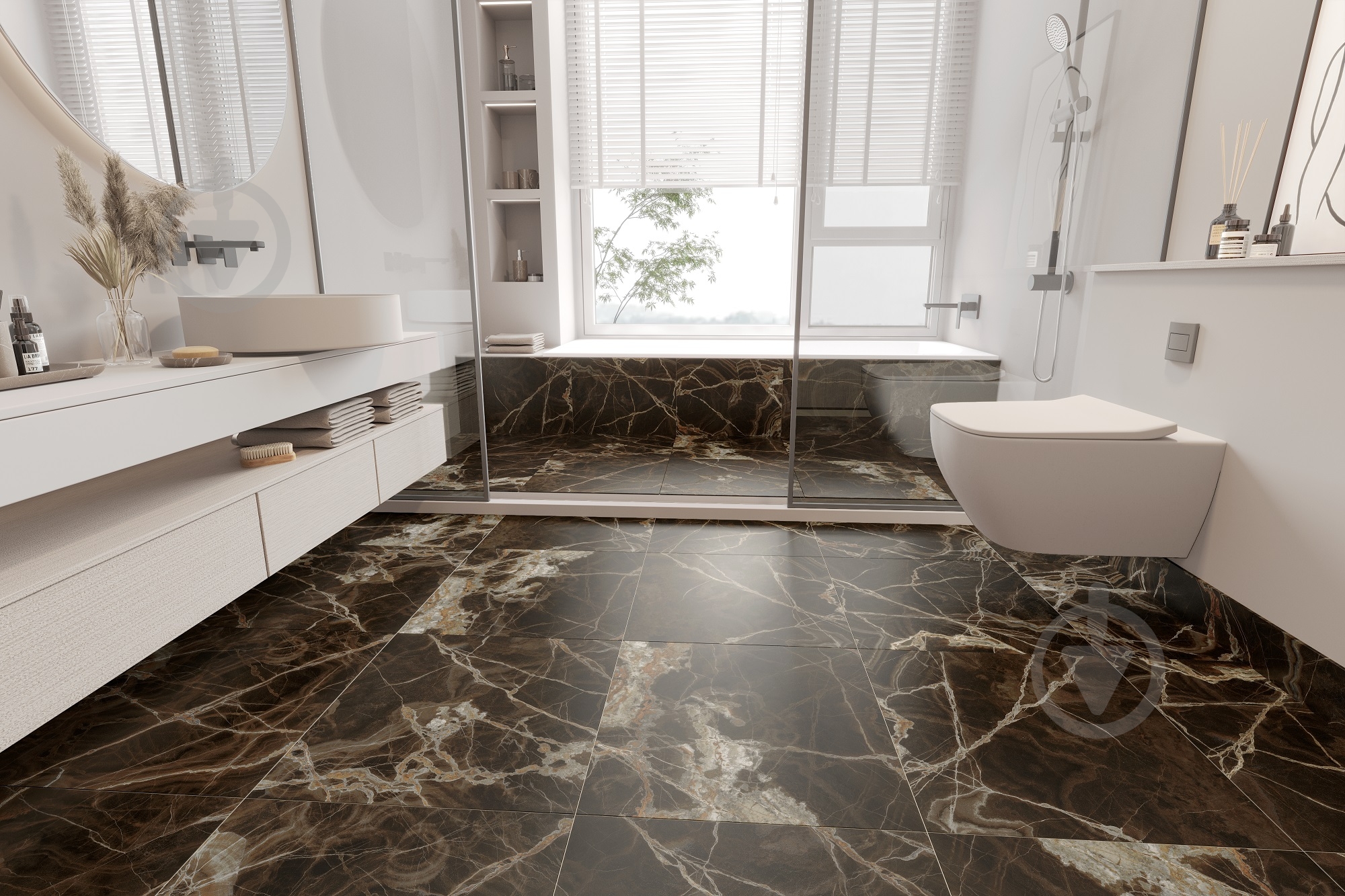 Плитка Onice Brown F P NR Mat 2 сорт 47x47 см - фото 12 Плитка Onice Brown F P NR Mat 2 сорт 47x47 см - фото 12