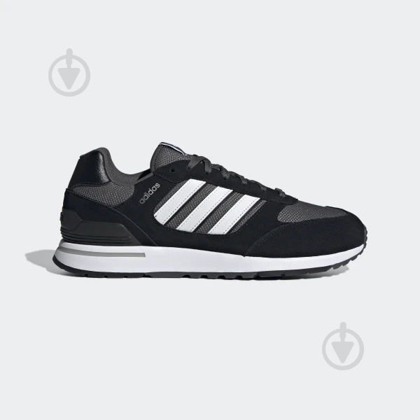 Кросівки чоловічі демісезонні Adidas RUN 80S GV7302 р.42 чорні - фото 4