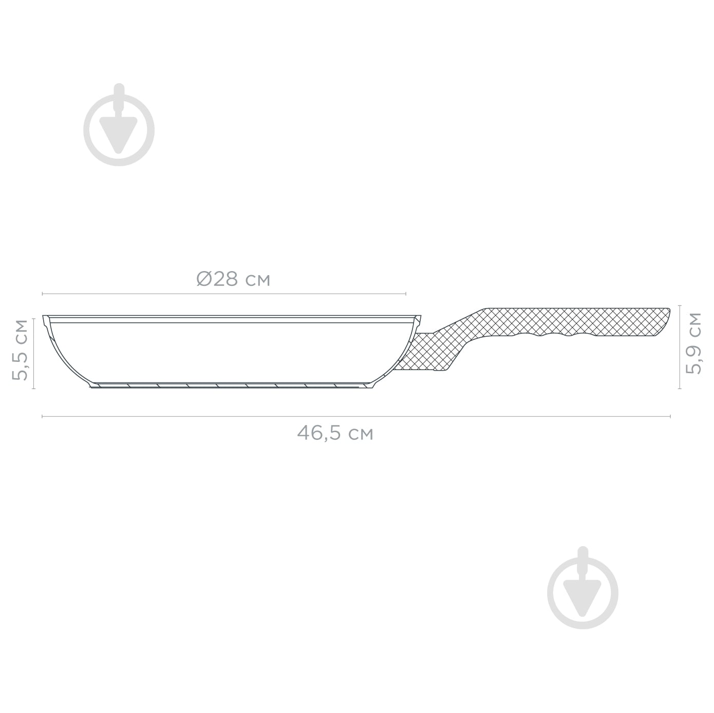 Сковорода Vinzer Platinum Induction Line 50463 - фото 6