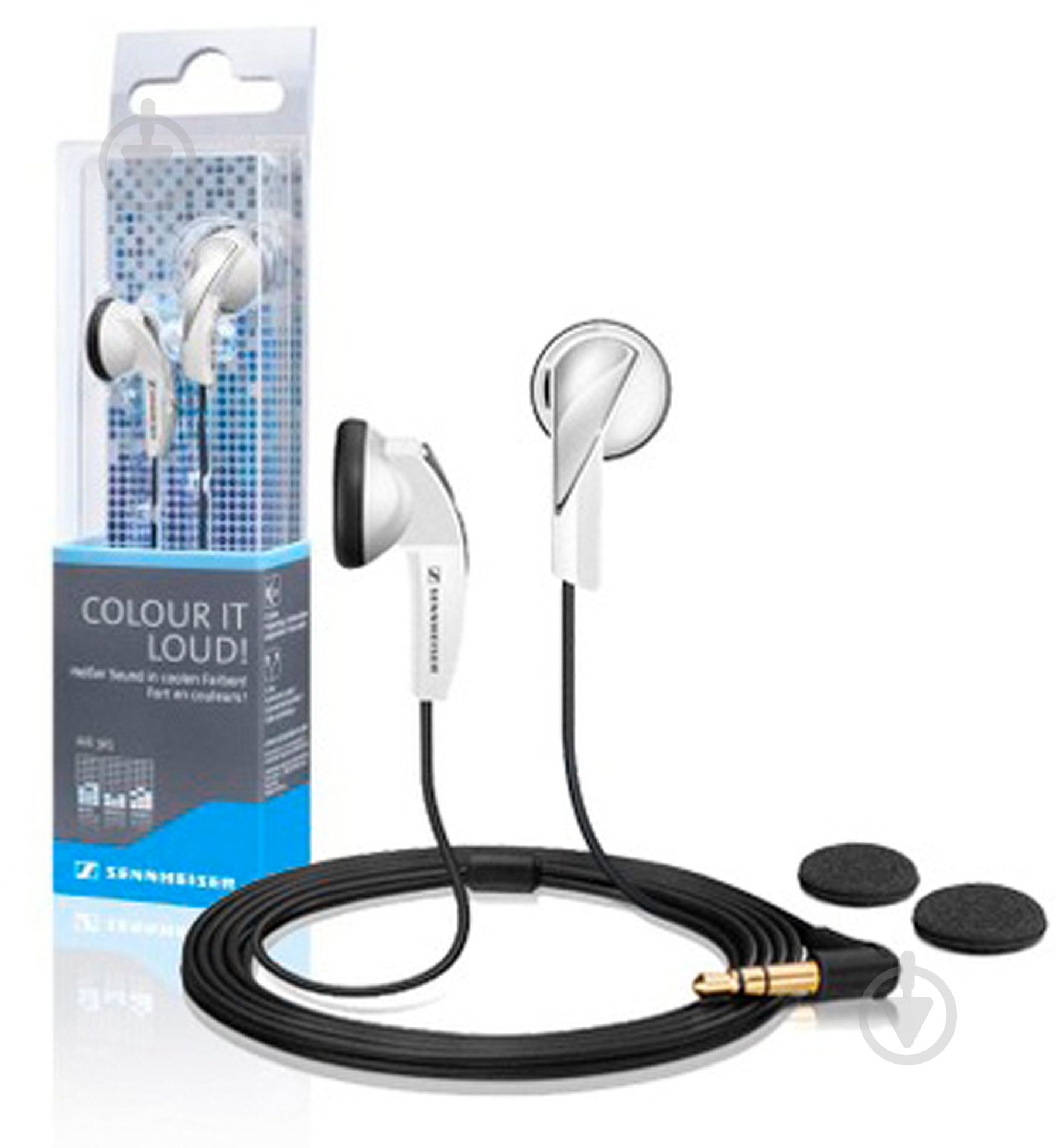 Наушники Sennheiser MX 365 white (505434) - фото 3