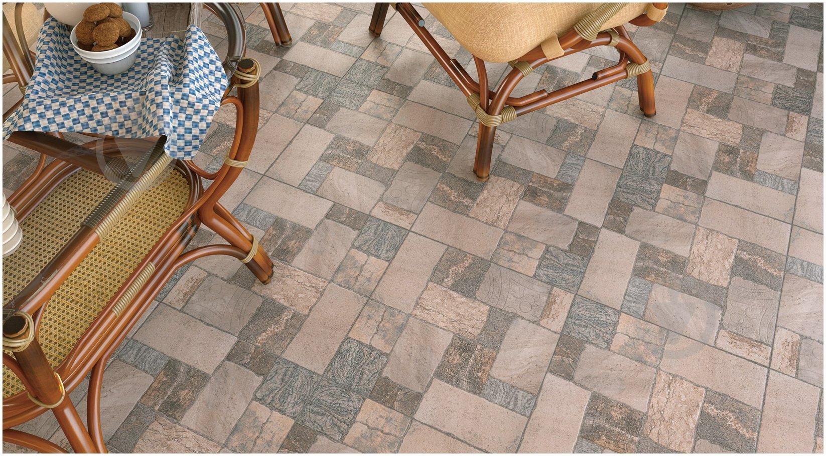 Плитка Cersanit Midway brown 42x42 см - фото 2