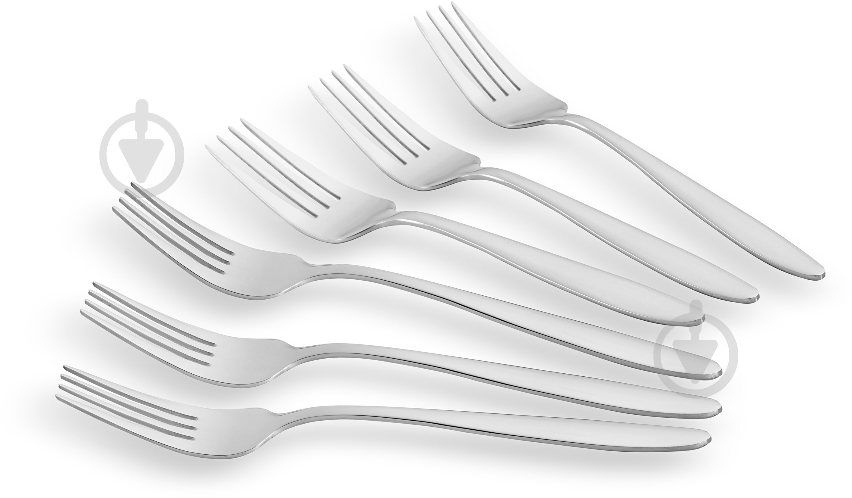 Набор столовых вилок Ardesto Black Mars Ether AR0706EF - фото 2