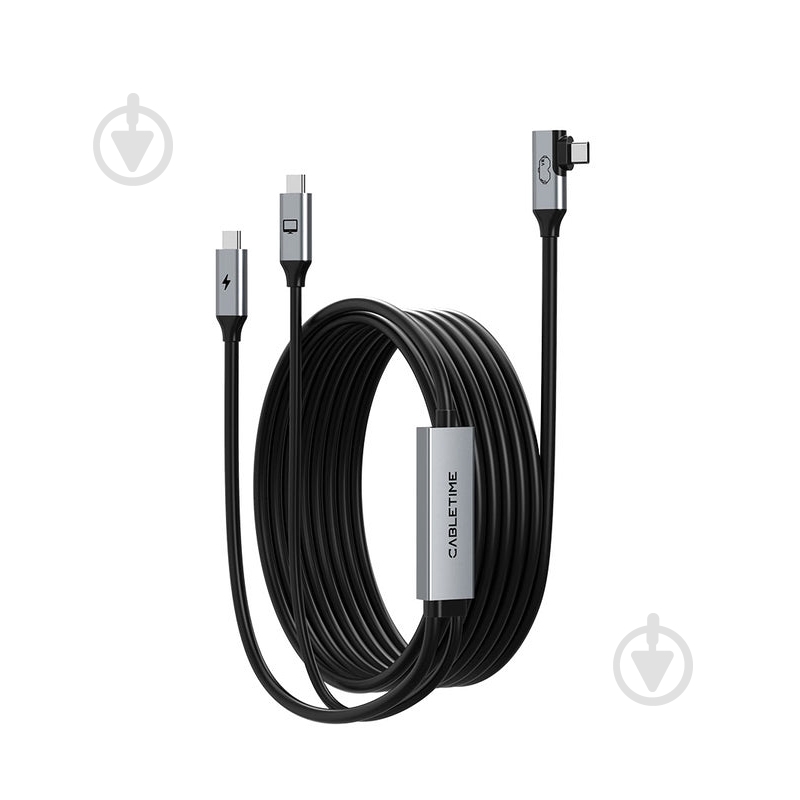 Кабель CableTime USB3.0 VR PD 36W 5 м black (CA915934) - фото 1 Кабель CableTime USB3.0 VR PD 36W 5 м black (CA915934) - фото 1